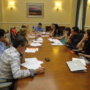 C’s en el Ayuntamiento de Badajoz, reunión del grupo de trabajo de Salud y Medioambiente