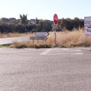 Ciudadanos Badajoz denuncia la falta de mantenimiento de la carretera del cementerio nuevo