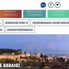Hitos Mogena (Cs): "Renovamos la web del Ayuntamiento para comunicarnos mejor con los vecinos de Badajoz"