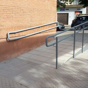 El Ayuntamiento de Badajoz acomete obras de accesibilidad en la plaza de Santa Marta